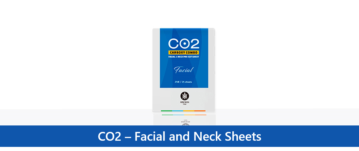 Co2 Facial & Neck Sheets X 25